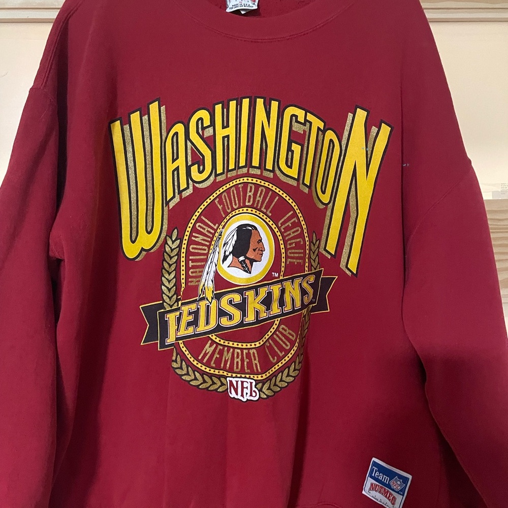 WASHINGTON REDSKINS NFL MEMBER CLUB CREWNECK SWEATSHIRT